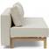 Innovation Living Sly Wood Natural Soffa 200cm 2-sits