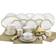 Waterside Gold Sparkle Dinner Set 50pcs