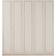 EVUHOME Marie XL Gold/White Wardrobe 175x210cm