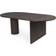 Ferm Living Pylo Dark Stained Oak Dining Table 210x100cm