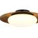 Minka Lavery Zinola Gold/Sand Ceiling Flush Light 18"