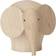 Woud Nunu Elephant Mini Natural Oak Figurita 7.8cm