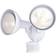 Vaxcel Lighting Outdoor Security White Wall Light