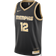 Nike Ja Morant Memphis Grizzlies 2024 Select Series Men's Dri-FIT NBA Swingman Jersey Black Polyester UK 4–6