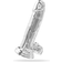 Toy Joy Clear Dildo w. Balls 7"