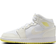 Nike Air Jordan 1 Mid GS - Sail/White/Light Laser Orange