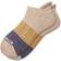 Bombas Women's Tri Block Ankle Socks - Brownstone/Navy