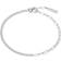 Jette Chunky Bracelet - Silver/Transparent