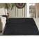 Serdim Rugs Living Room Shaggy Black 80x150cm