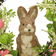 National Tree Company Bunny with Pink & Green Eggs Wreath Easter Decoration