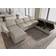 Belffin Modular Sectional U Shaped Grey Sofa 116.6"