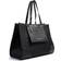 River Island Jacquard Monogram Shopper Bag - Black