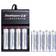 Grandado AA Lithium Rechargeable 2400mwh with USB Smart Charger