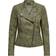 Only Ava Imitation Leather Jacket - Green/Kalamata