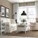 IKEA Idanas White Soffbord 55x107cm