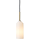 Le Klint Pliverre White/Brass/Black Pendellampa ∅ 8.5cm