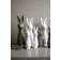 DBKD Swedish Rabbit Vanilla White Påskdekoration 17cm