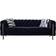 Simplie Fun Modern Tufted Black Sofa 84.2" 3 Seater