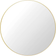 GUBI Round Polished Brass Väggspegel 110cm