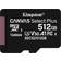 Kingston Canvas Select Plus microSDXC Class 10 UHS-I U3 V30 A1 100/85MB/s 512GB