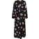 Neo Noir Ilba Flower Bunch Dress - Black