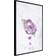Artgeist He Loves Me/He Loves Me Not Black Poster 50.8x76.2cm