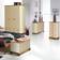 Furniture To Go Copenhagen Cream/Pine Chest of Drawer 44x89.9cm