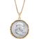 PalmBeach Genuine Half Dollar Year to Remember Pendant Necklace - Gold/Silver