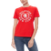 Tommy Hilfiger Crew Neck Crest Embroidery T-shirt - Fierce Red