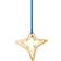 Georg Jensen Four Pointed Star 2021 Gold Juletræspynt 6.8cm