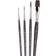 Winsor & Newton Galeria Short Handle Brush 4 Pcs