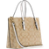 Coach Mollie Tote Bag 25 In Signature Canvas - Gold/Light Khaki Chalk