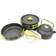 Greenzech 10 PCS 2-3 Person Camping Cookware Set