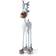 Medusa Copenhagen Mr & Mrs Rudolf 2007 White Julepynt 17cm 2st