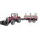 Bruder Massey Ferguson 7480 with Frontloader & Timber Trailer 02046