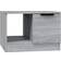 vidaXL Engineered Wood Grey Sonoma Soffbord 50x50cm