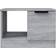 vidaXL Engineered Wood Grey Sonoma Soffbord 50x50cm