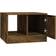 vidaXL Engineered Wood Smoked Oak Couchtisch 50x50cm