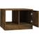 vidaXL Engineered Wood Smoked Oak Soffbord 50x50cm
