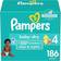 Pampers Baby Dry Diapers Size 4 10-16kg 186pcs