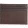 Tommy Hilfiger Signature Premium Leather Credit Card - Coffee Bean