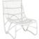 Bay Isle Home Howard Beach Upholstered White Lounge Chair 30.9"