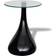 vidaXL Round Top High Gloss Black Småbord 41.9cm 2st