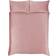 Sleepdown Luxury Super Soft Easy Plain Care Duvet Cover Pink (200x135cm)