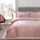 Sleepdown Luxury Super Soft Easy Plain Care Duvet Cover Pink (200x135cm)