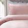 Sleepdown Luxury Super Soft Easy Plain Care Duvet Cover Pink (200x135cm)