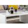 Furniturebox Lucia White Coffee Table 60x100cm