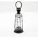 Lemon Pavilion Battery and Bulb Black Lantern 46cm