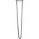 SkiSki legs Hairpin Raw Steel Table Leg 71cm 4pcs