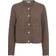 Co'Couture Pointellecc Cardigan - Walnut